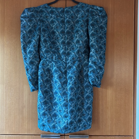 Misa Los Angeles Teal Mini Dress - Picture 5 of 5